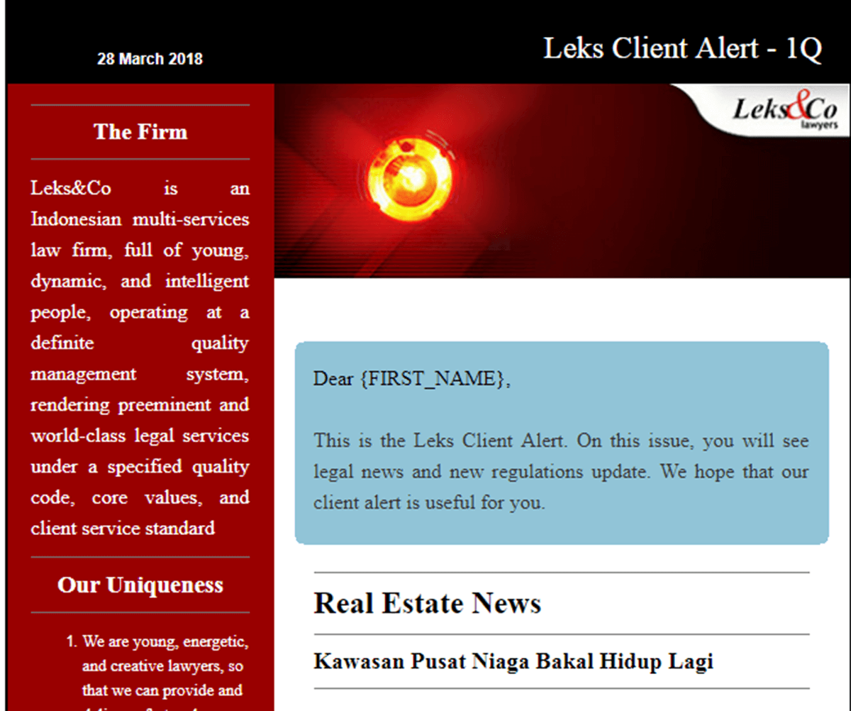 client alert leks&co
