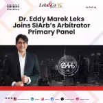 Eddy Marek Leks Joins SIArbs Arbitrator Primary Panel
