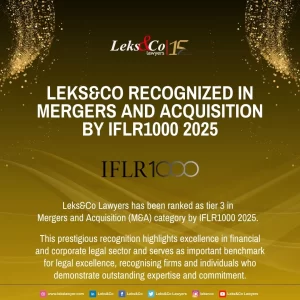 Prestige Earned: Leks&Co Recognized in Mergers and Acquisition by IFLR1000 2025