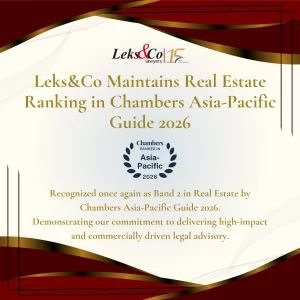 Leks&Co Maintains Real Estate Ranking in Chambers Asia-Pacific Guide 2026