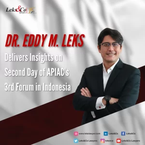 Dr. Eddy M. Leks Delivers Insights on Second Day of APIAC’s 3rd Forum in Indonesia